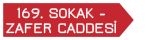 İzmir Bornova 169. Sokak-Zafer Caddesi
